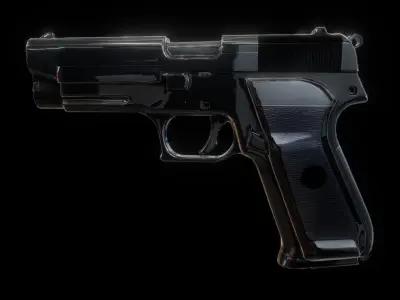 Gun Bundle 3D model purchase