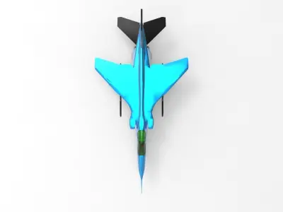 sepecat jaguar 1 3D model