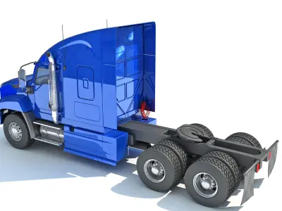 Blue Truck 3D model