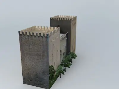 The Alcázar of Constables Free 3D model