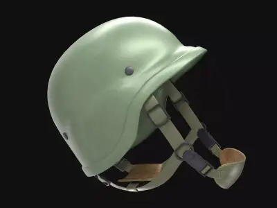 3D Model Military Helmet - Tactical Combat Gear 3D model