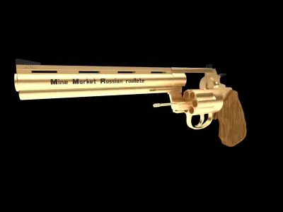 Colt anaconda 3D model