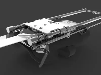 SAW Gauntlet Weapon  3D model