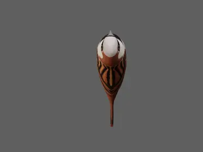 Sparrow Low-poly 3D model