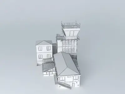 Control tower Free 3D model