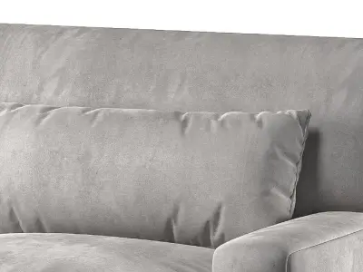 baker furniture yves sofa 3D model