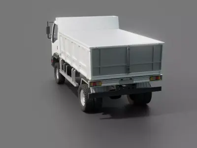 Isuzu FVZ Dump Truck 3D model