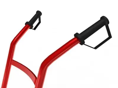 hand truck 3D model 5