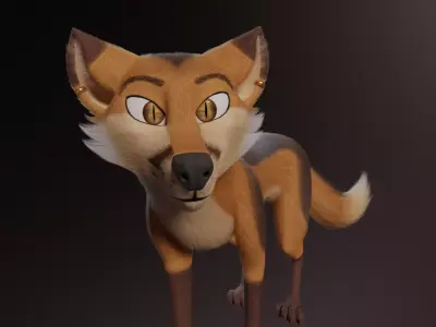 Yakov Fox Free 3D model