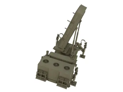 EL  M-2084 Radar 3D model