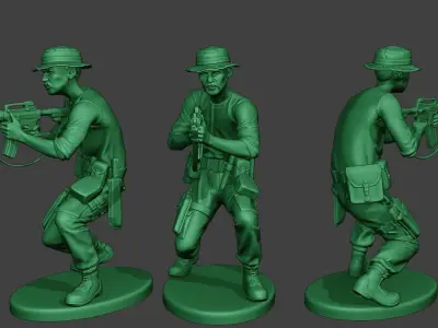 Modern Jungle Soldiers MJS1 Pack 2