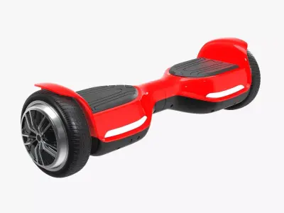 Scooter balance 01 3D model