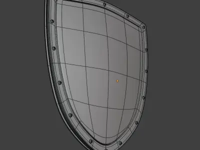 3D Shield Free 3D model