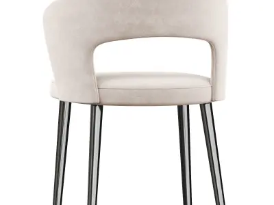 Modern dining chair 3D model shop