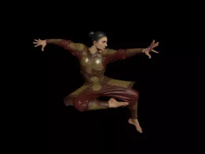  war dance 3D model
