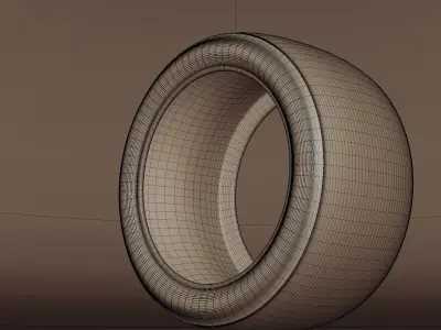 Toyo Tires Racing Slick 3D model