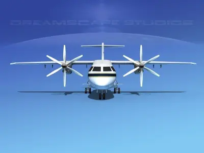 Dornier Do-328-130 Southern Charter 3D model