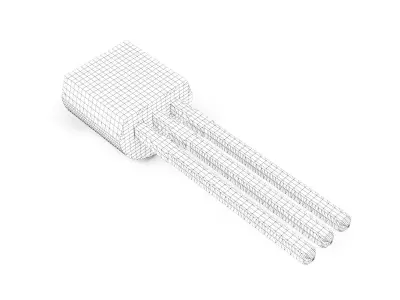 Electronic component 04 3D model