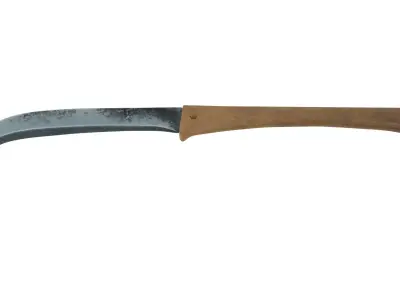 Falx  Sword Low-poly 3D model