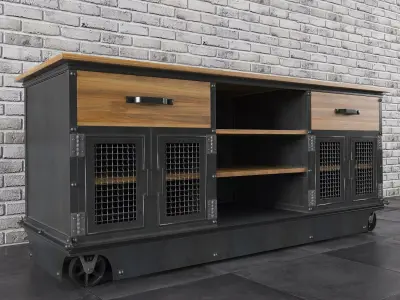 Boxcar Ellis Console E53 3D model