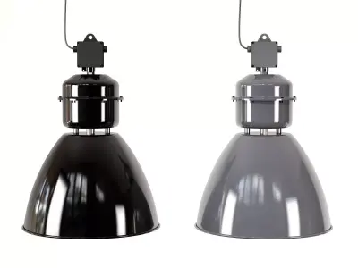 Volumen industrial pendant light 3D model purchase
