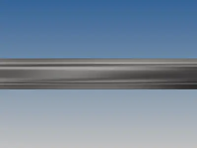 British Standard-EN13674  46E3  rail 3D model