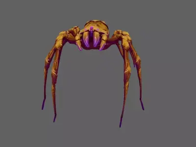 Spider 3D model 20