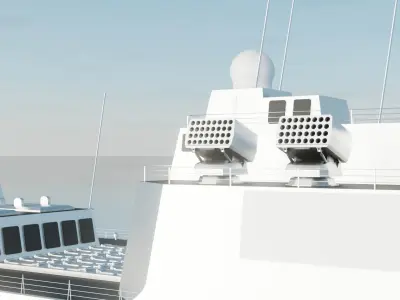 Type 726 4A Free 3D model