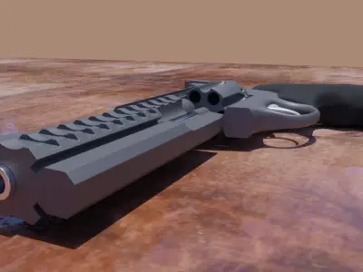 357 Magnum 3D model