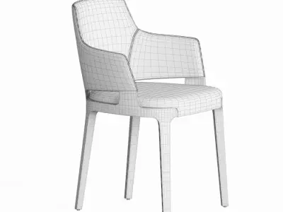 Velis ArmChair Potocco 3D model