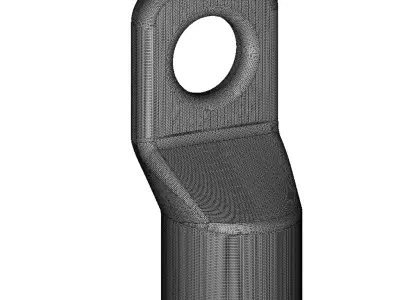 Plastic Electrical Cable Lug Toy 3D model