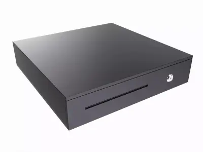 Cash Register Drawer for POS System 3D model