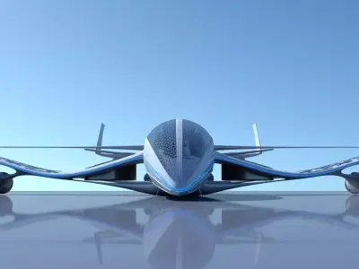 Future Airliner 3D 3D model