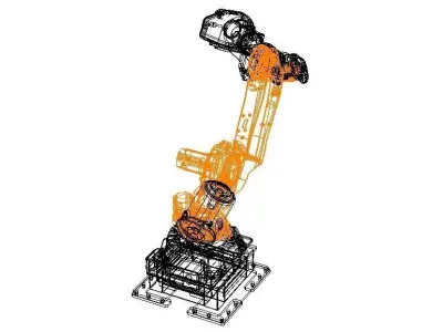 ABB IRB 6640 Robot 3D model