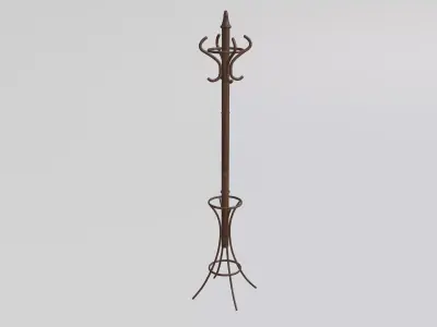 Clothes Hanger Free low-poly 3D model