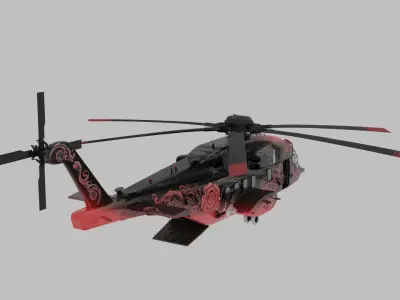 Air Superiority Fighter Jet Rigged  3D model