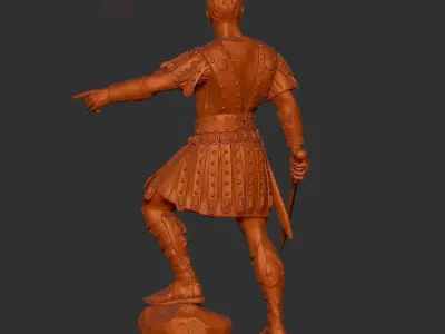 Roman General  3D print model