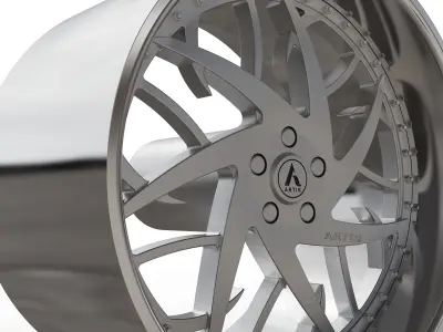 ARTIS HARLEM WHEEL 3D MODEL 3D model