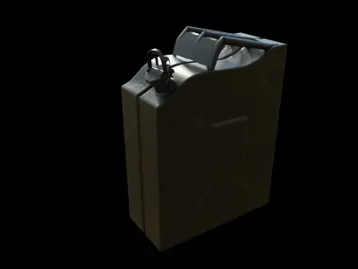 Canister ammo can 3D model