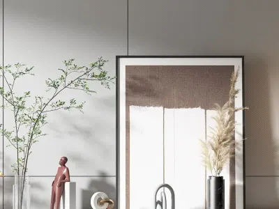 Modern style TV cabinet 3D model