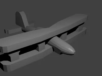 German Fi 167 Torpedo Bomber Aircraft Free 3D print model