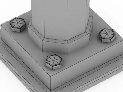 Bearing Compass Nautical 3D model