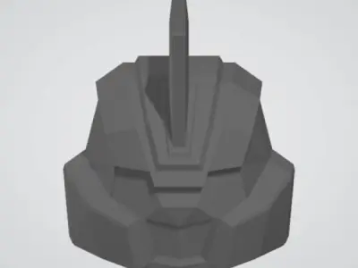 Super Mecha - Talqad of Code Name T4LQ4 - 3D Print Ready Low-poly 3D model
