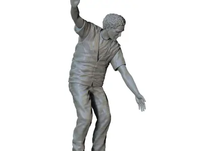 N5 Railway track worker 3D print model