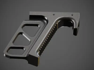 Tactical -Grip - vector Low-poly 3D model