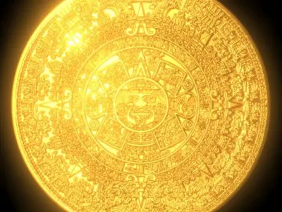 Aztec calendar-3d print 3D print model