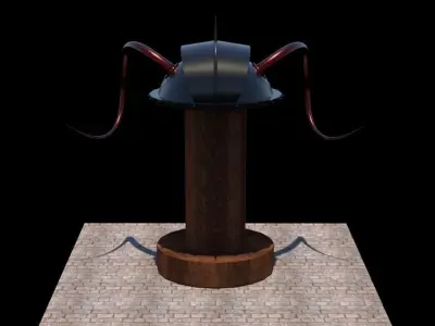 Viking Helmet Free low-poly 3D model