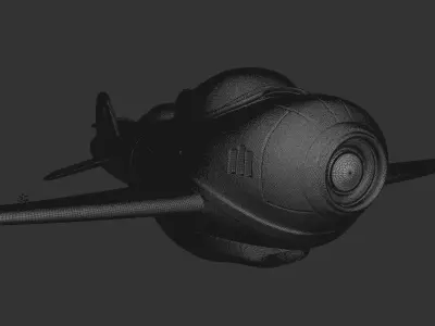 plane toy Free 3D model