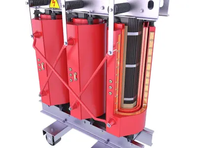 Cast Resin Transformer Inside 67 3D model