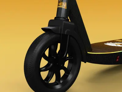 ELECTRIC SCOOTER 3D model 6